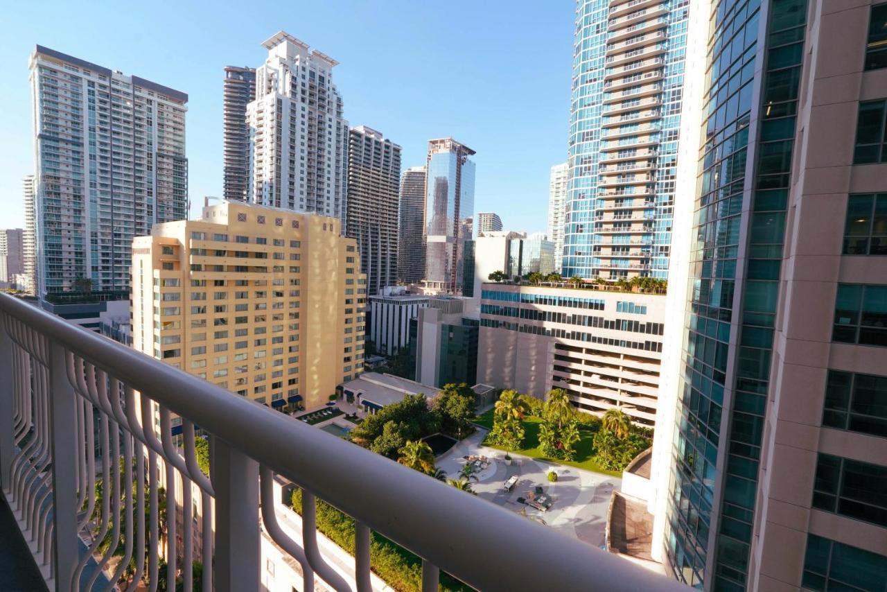 City & Sea View+Free Parking Modern Condo Miami Buitenkant foto