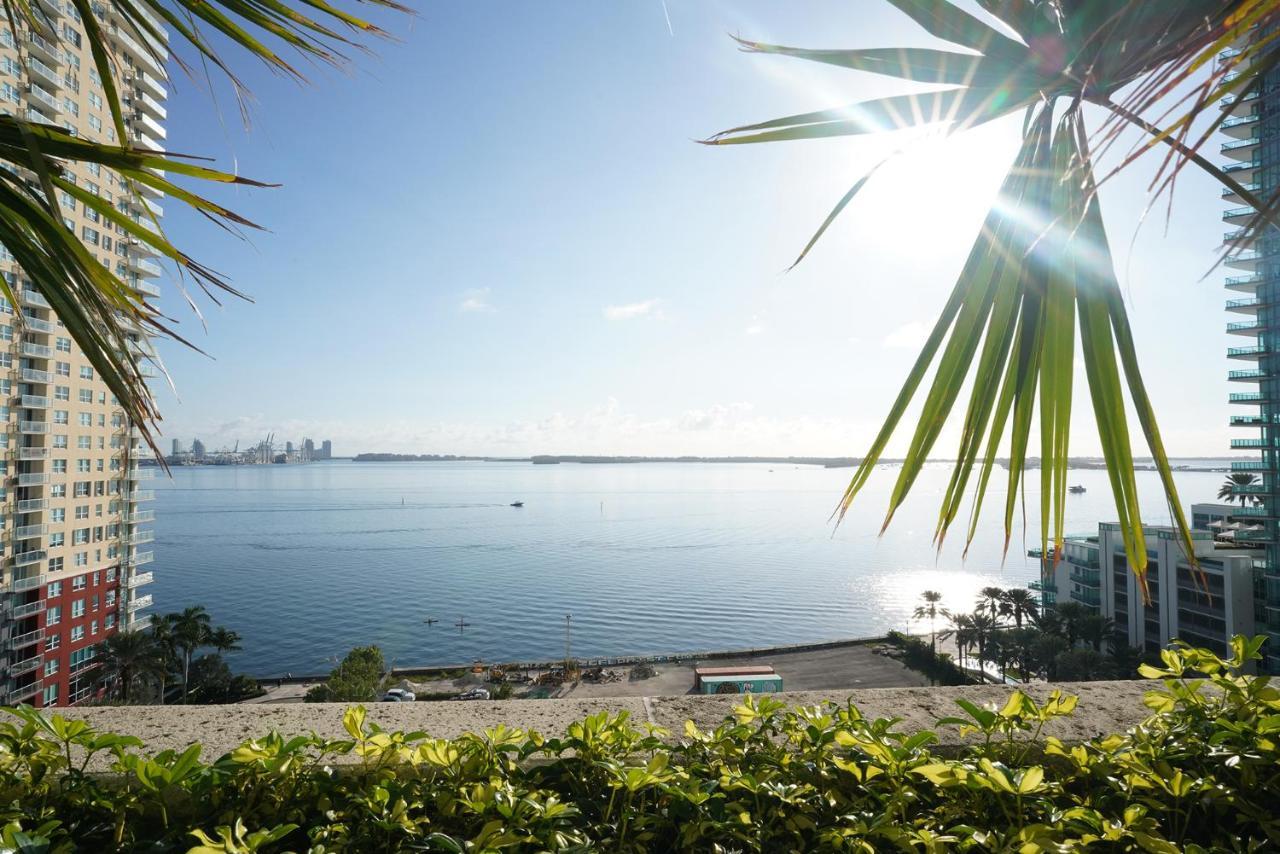 City & Sea View+Free Parking Modern Condo Miami Buitenkant foto