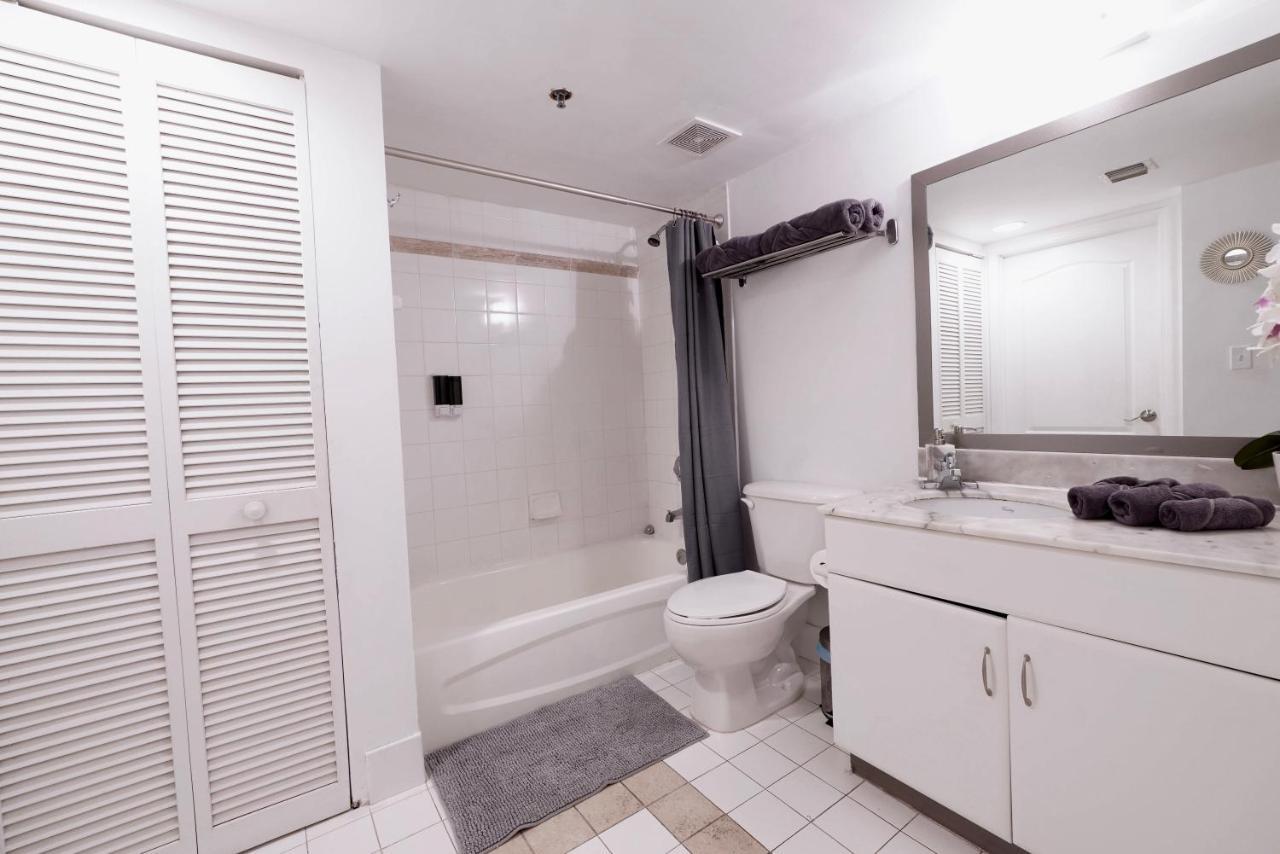 City & Sea View+Free Parking Modern Condo Miami Buitenkant foto